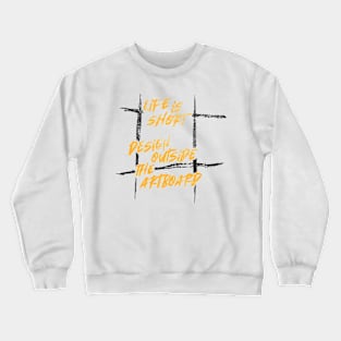 Design Outside The Artboard Crewneck Sweatshirt